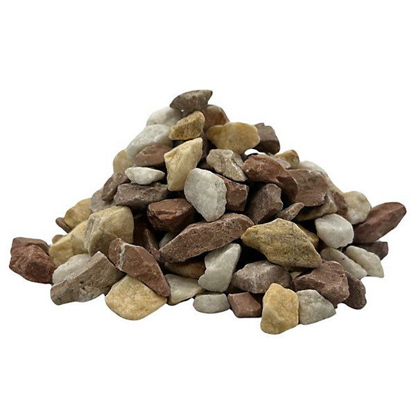 Big Bag de 0,75m3 ( /- 1000 Kg) Gravier Brisa de Pierre Naturelle Rouge, Blanche et Jaune 8/16 mm - Livraison PREMIUM
