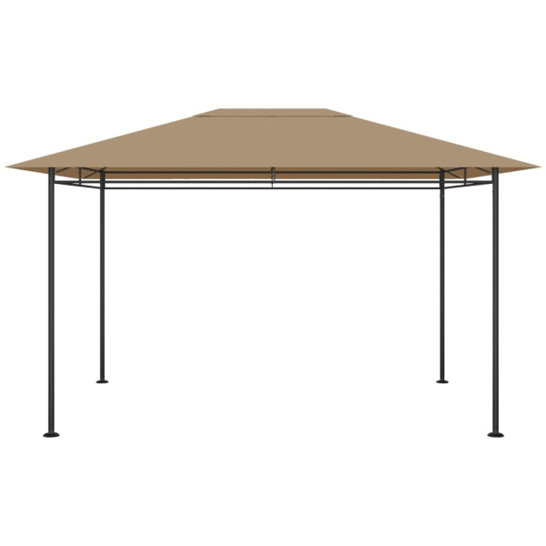Altana Ogrodowa Taupe Namiot Zadaszenie Na Ogród Taras 384x281x270 cm