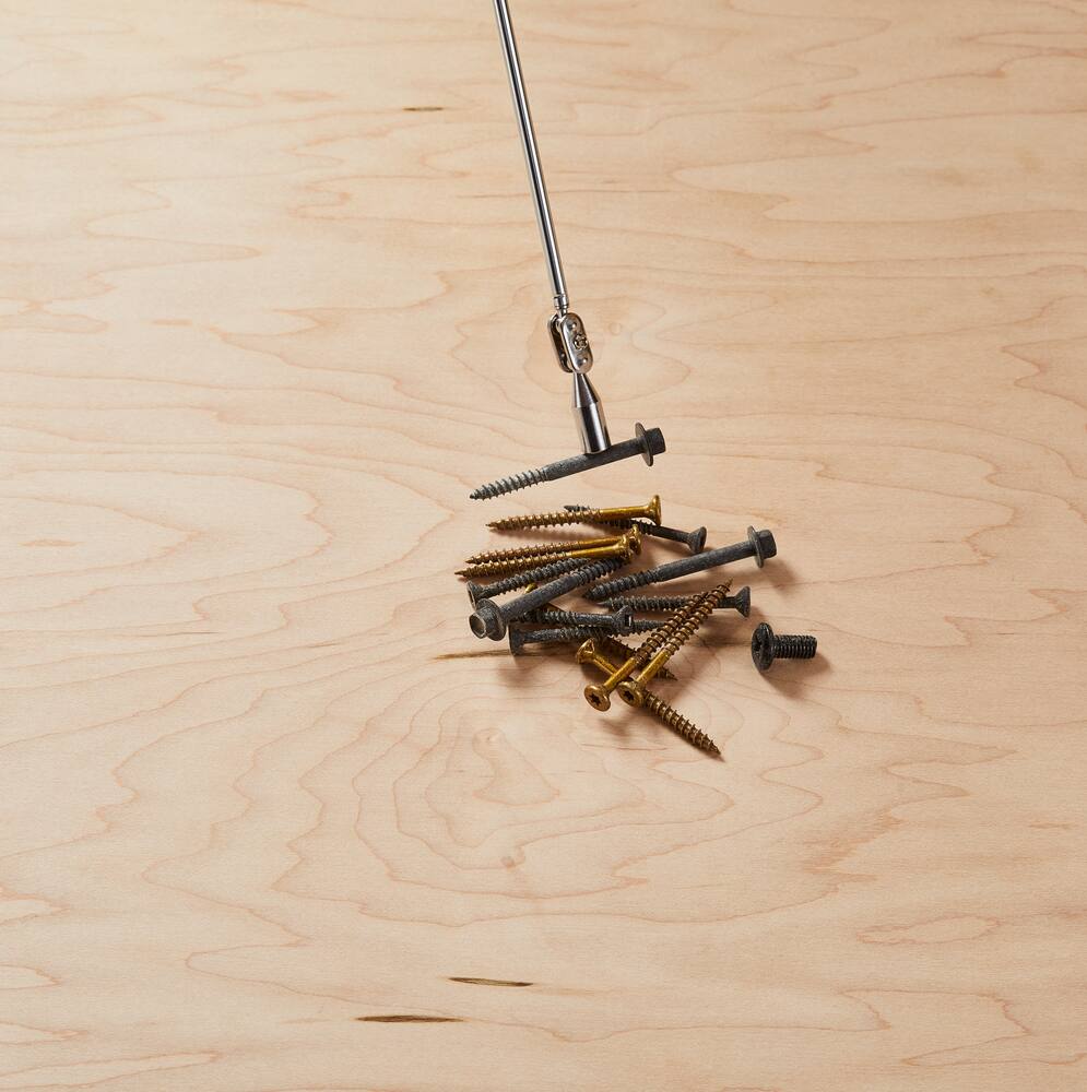 Mastercraft Magnetic Telescopic Pick-Up Tool, Bendable Shaft