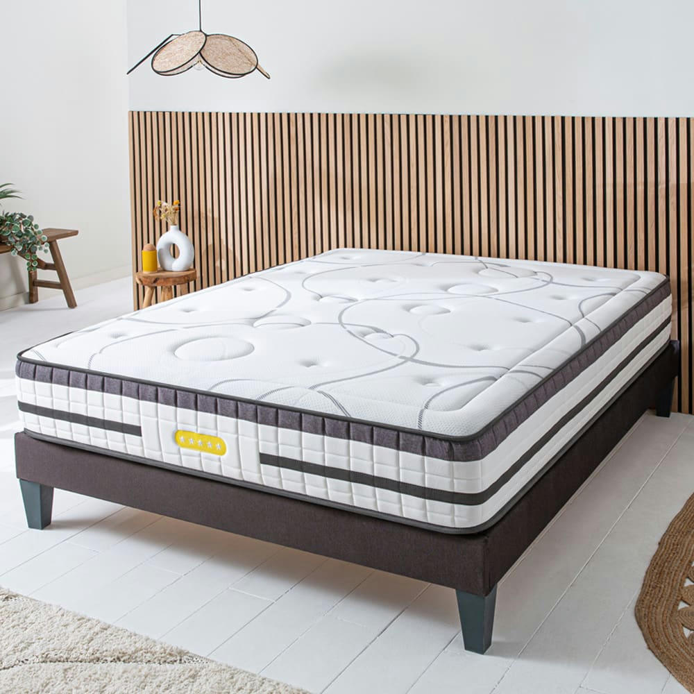 CONCORDE - Matelas à Ressorts ensachés 140x190