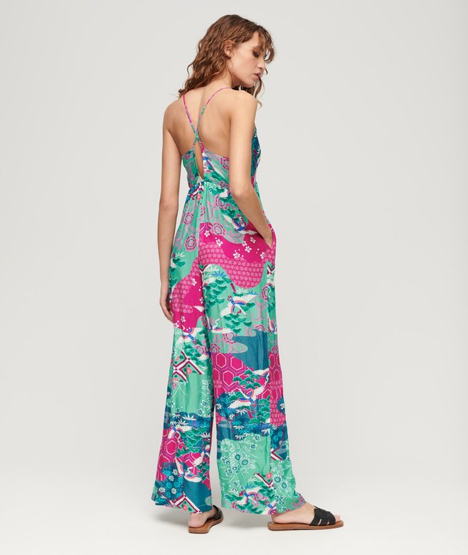 Printed Cami Jumpsuit