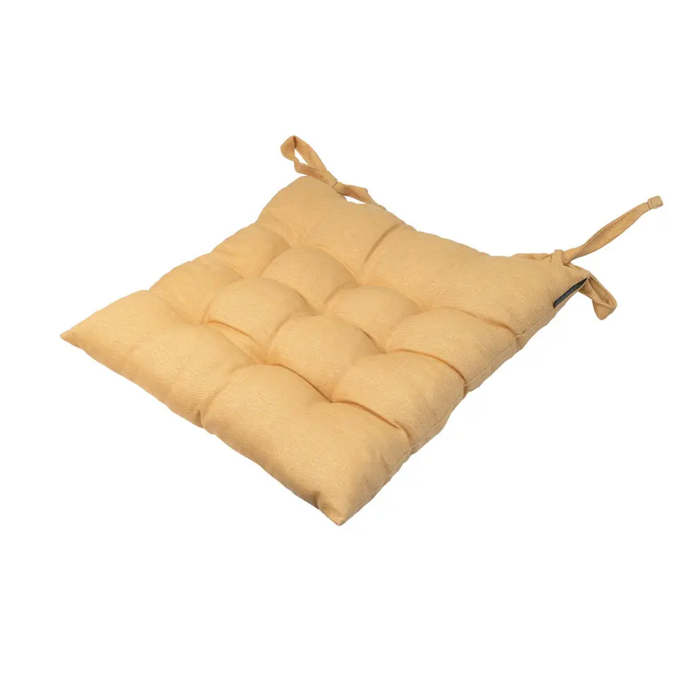 Madison - Zitkussen Napels - Geel - 46x46x8cm - Set van 4