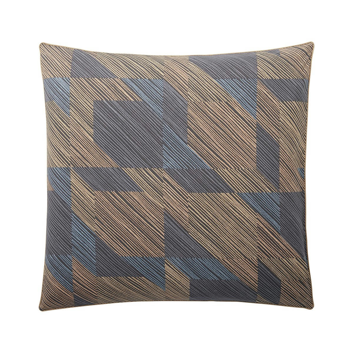 TRIBU - Taie d'oreiller percale marron 50x75 cm