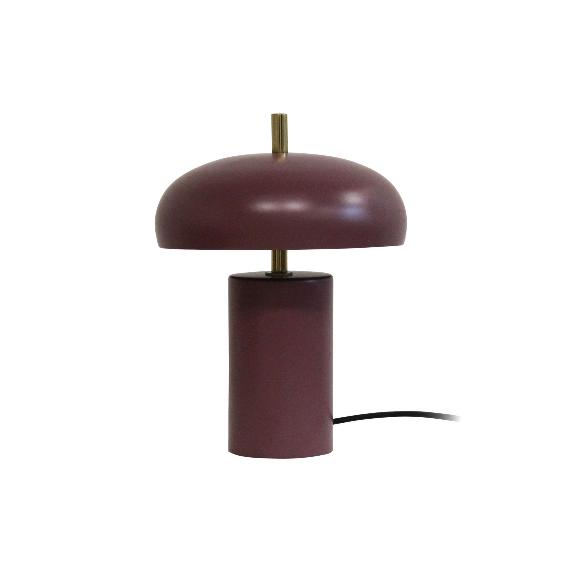 Leitmotiv tafellamp Joya - paars - 18x18x24cm - Paddenstoellamp