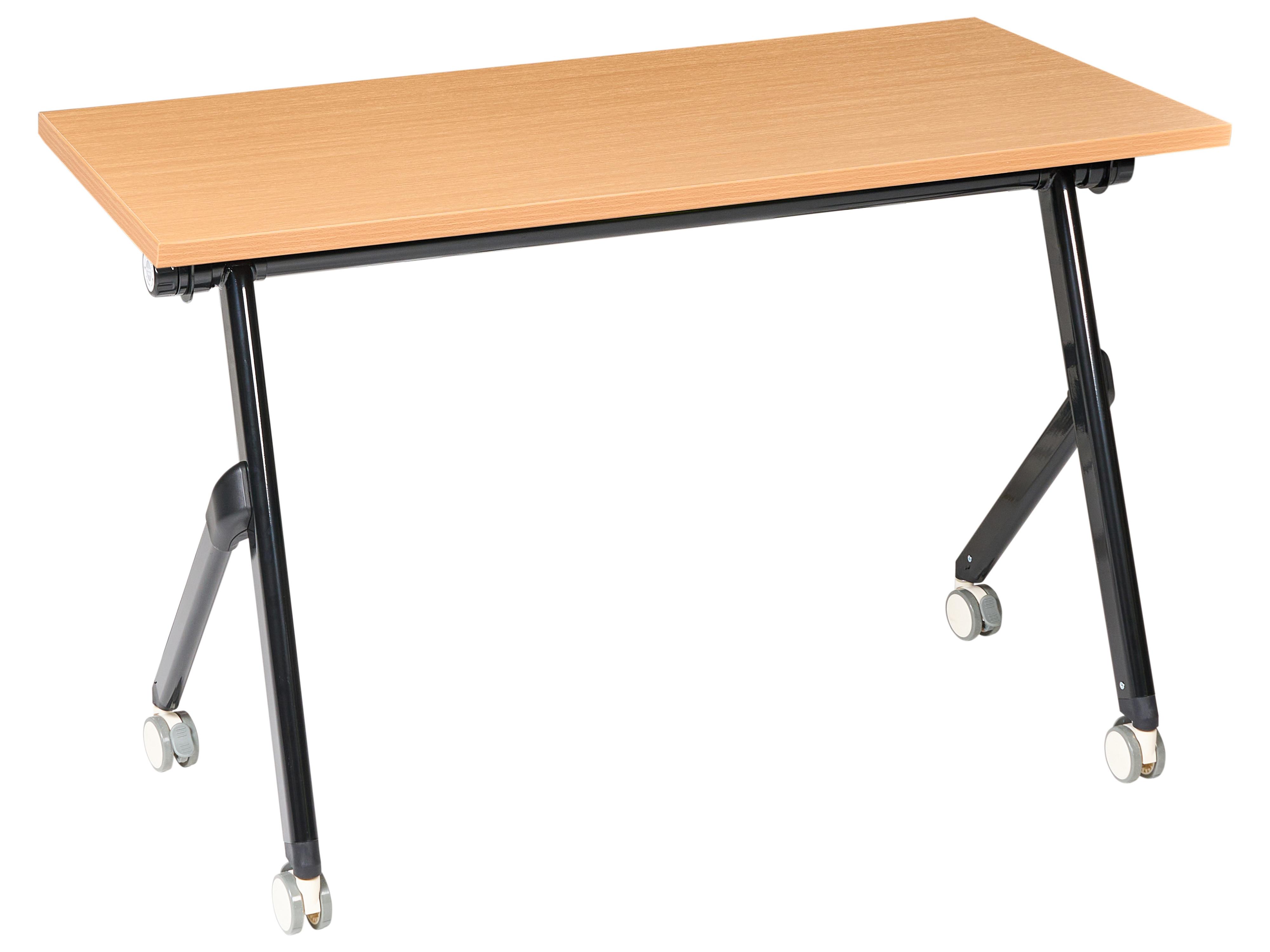 Foldable Office Desk BENDI Brown 120 cm 60 cm