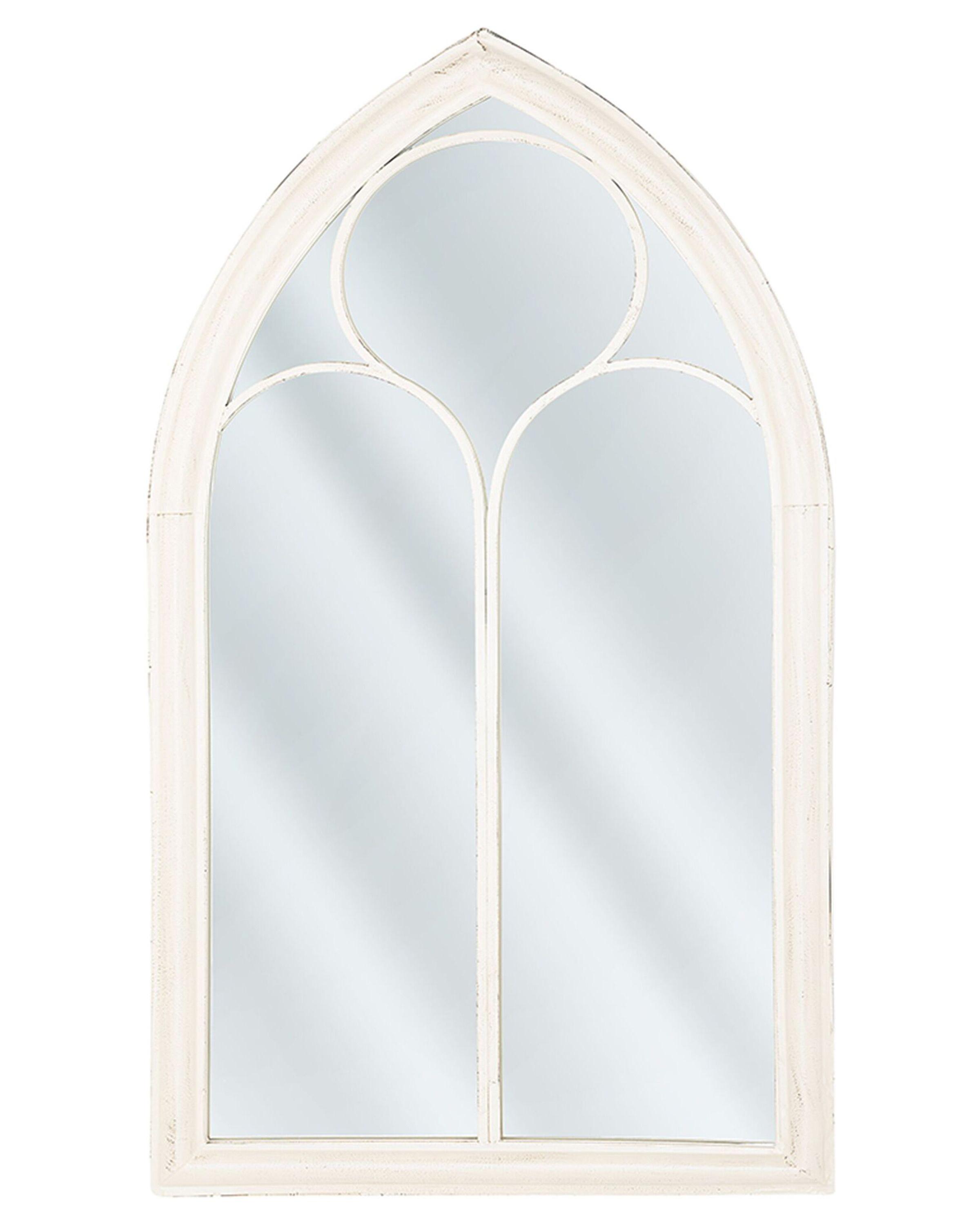 Wall Mirror TRELLY 62 cm 113 cm Metal White