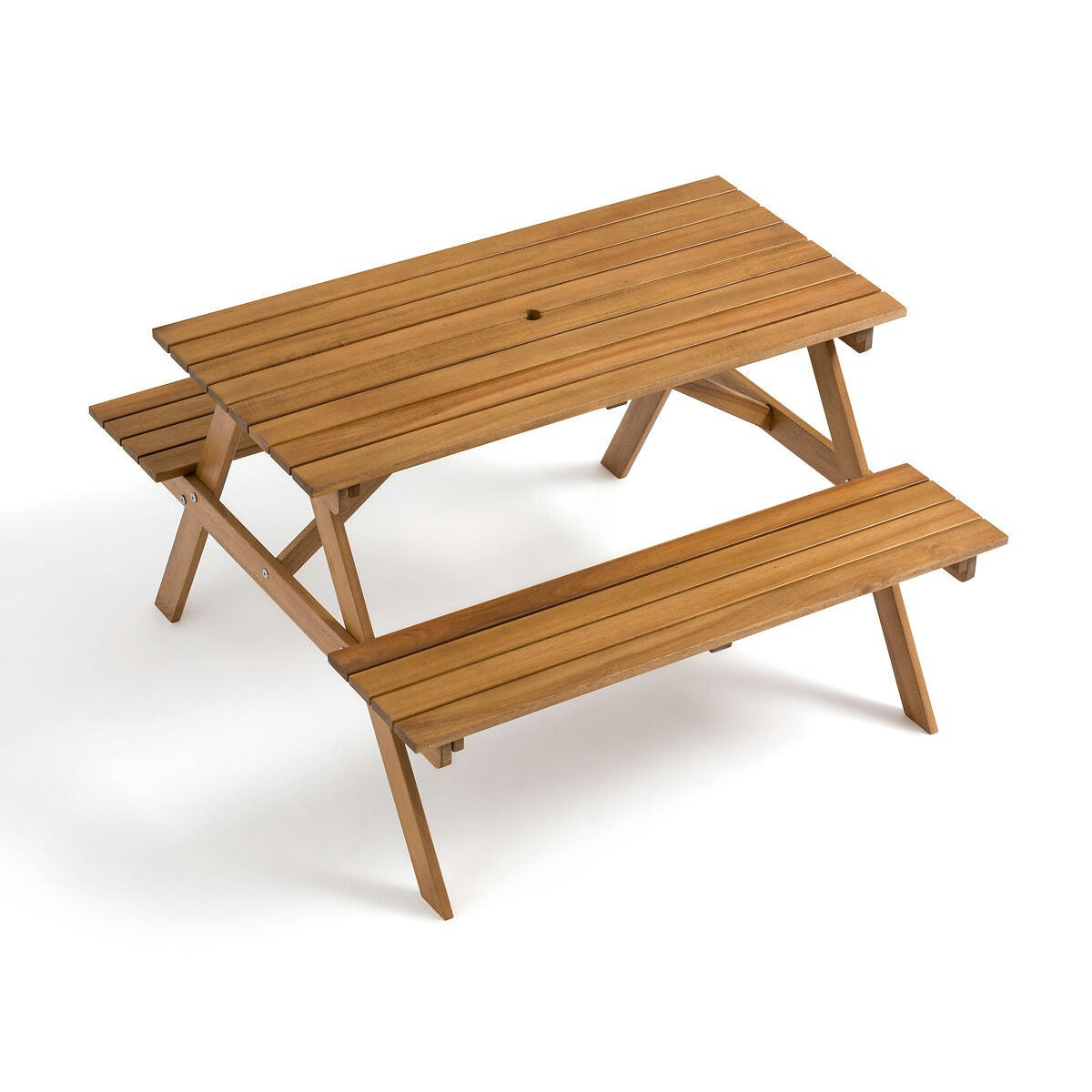 Table pique-nique enfant en acacia, Aksel