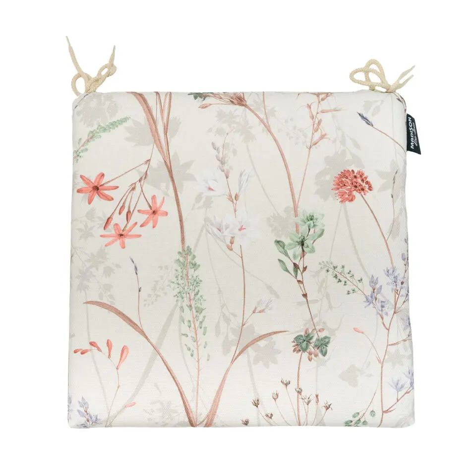 Madison - Zitkussen Eco-line - Beige - 40x40x4,5cm - Set van 4