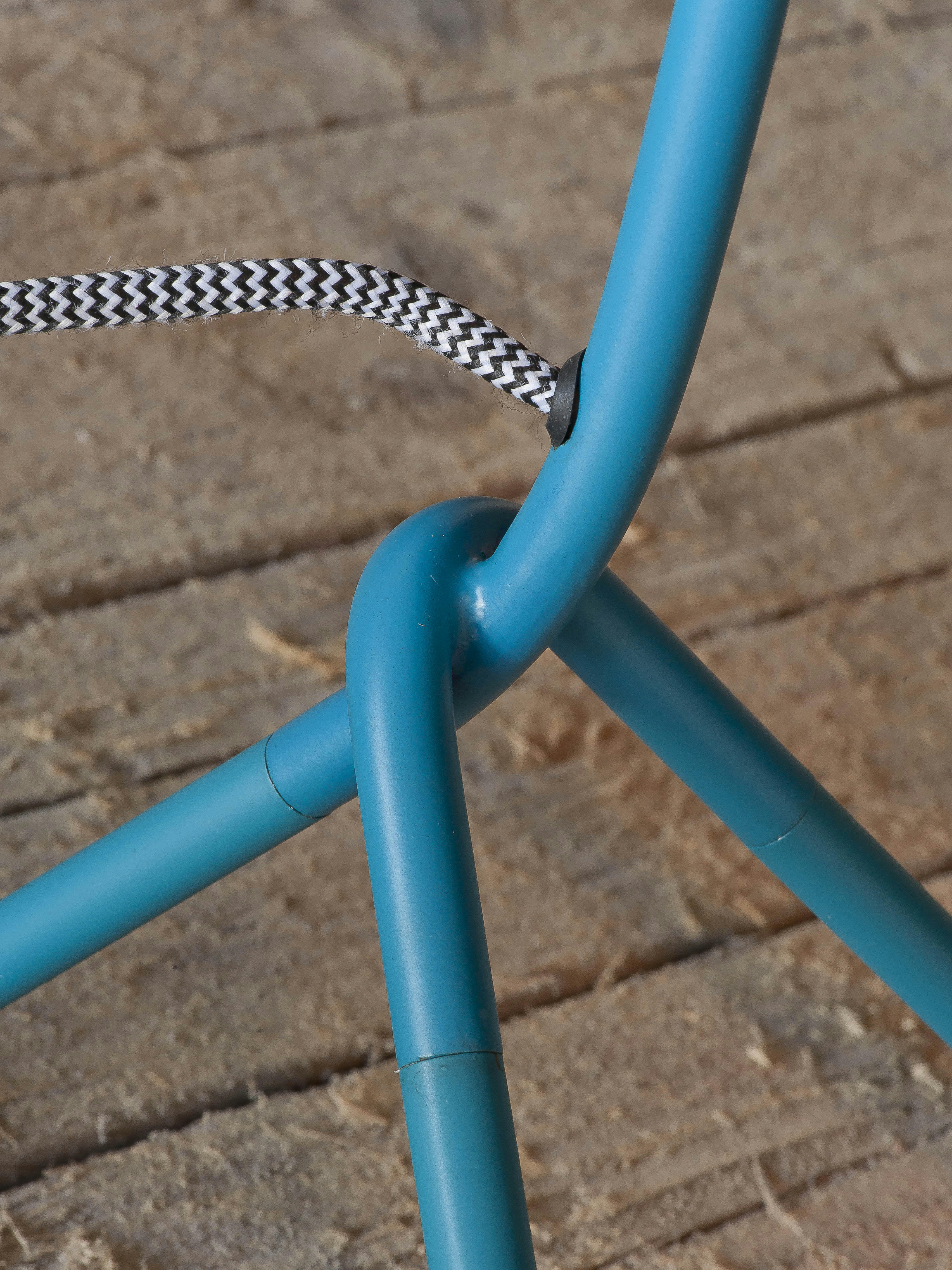 BARCELONA - Lampe de table bleue H59cm