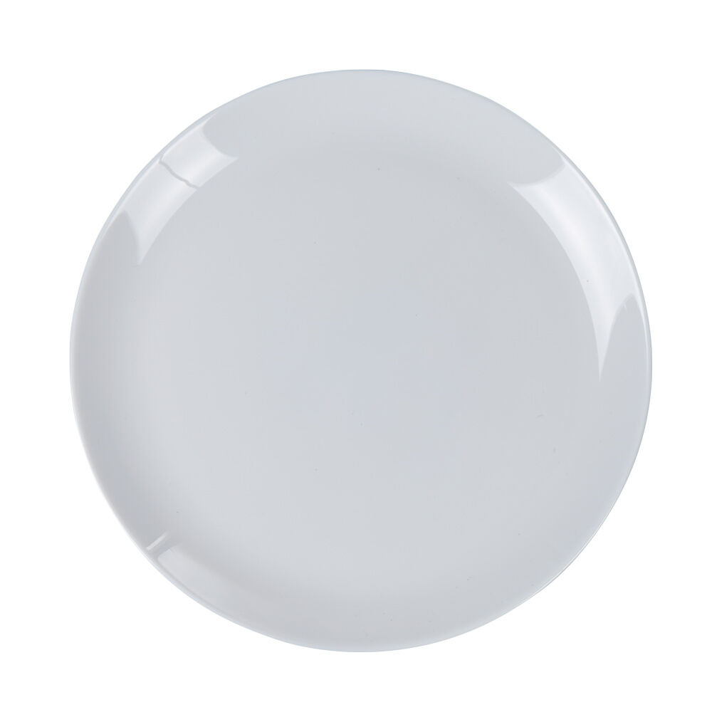 Assiette plate ronde verre Luminarc Diwali grise Ø25cm
