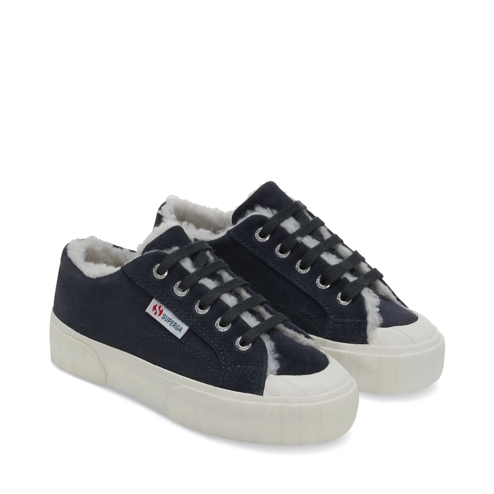 2630 KIDS STRIPE SUEDE FUR
