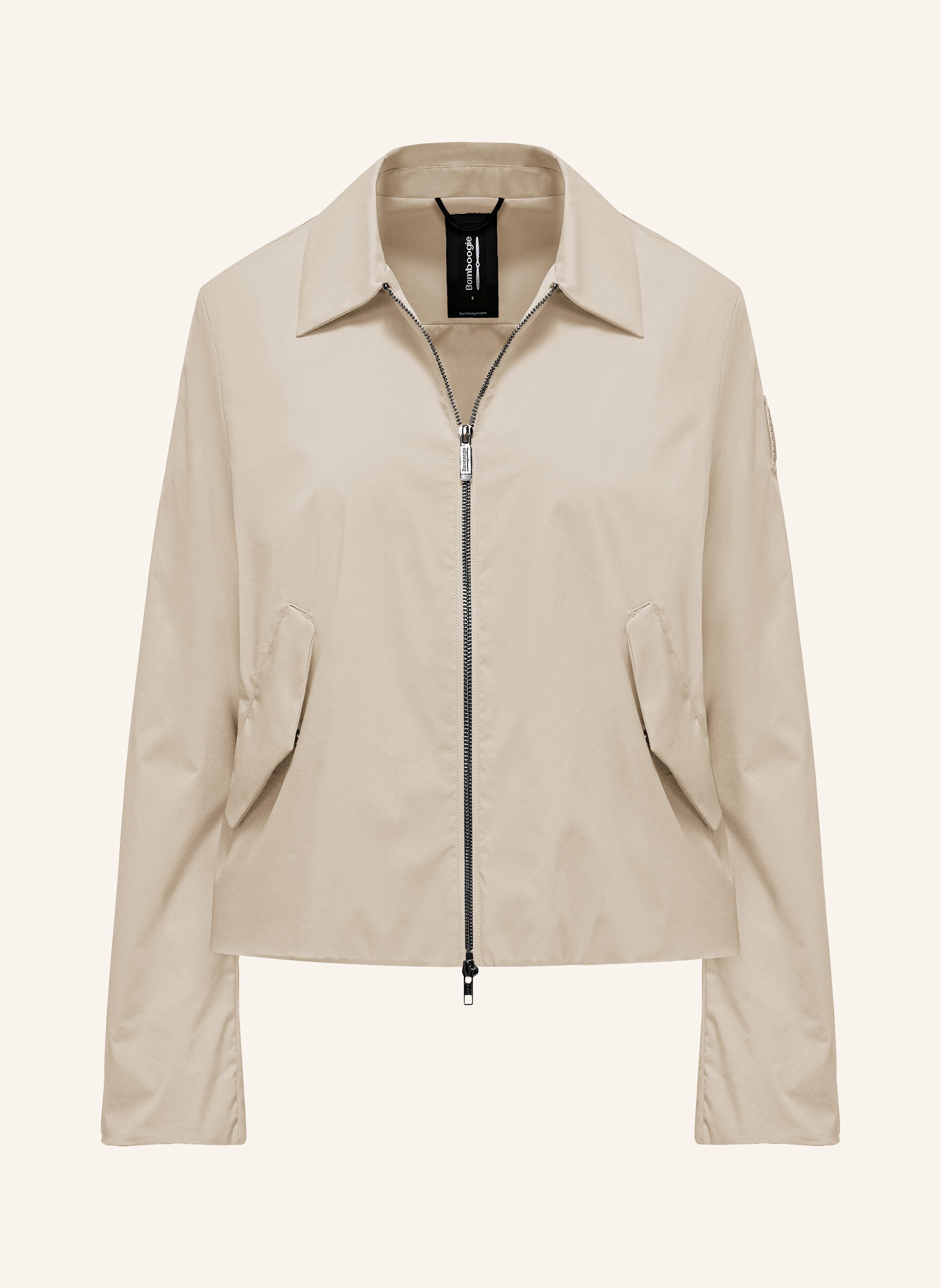 BOMBOOGIE Jacke mit Kragen und Reißverschluss