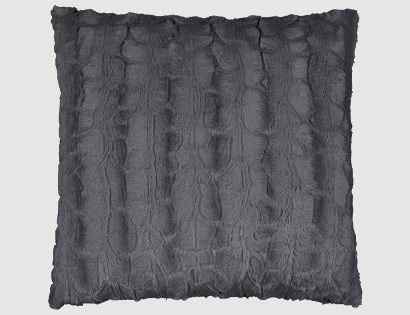 Kissen Fury Anthrazit 45x45cm
