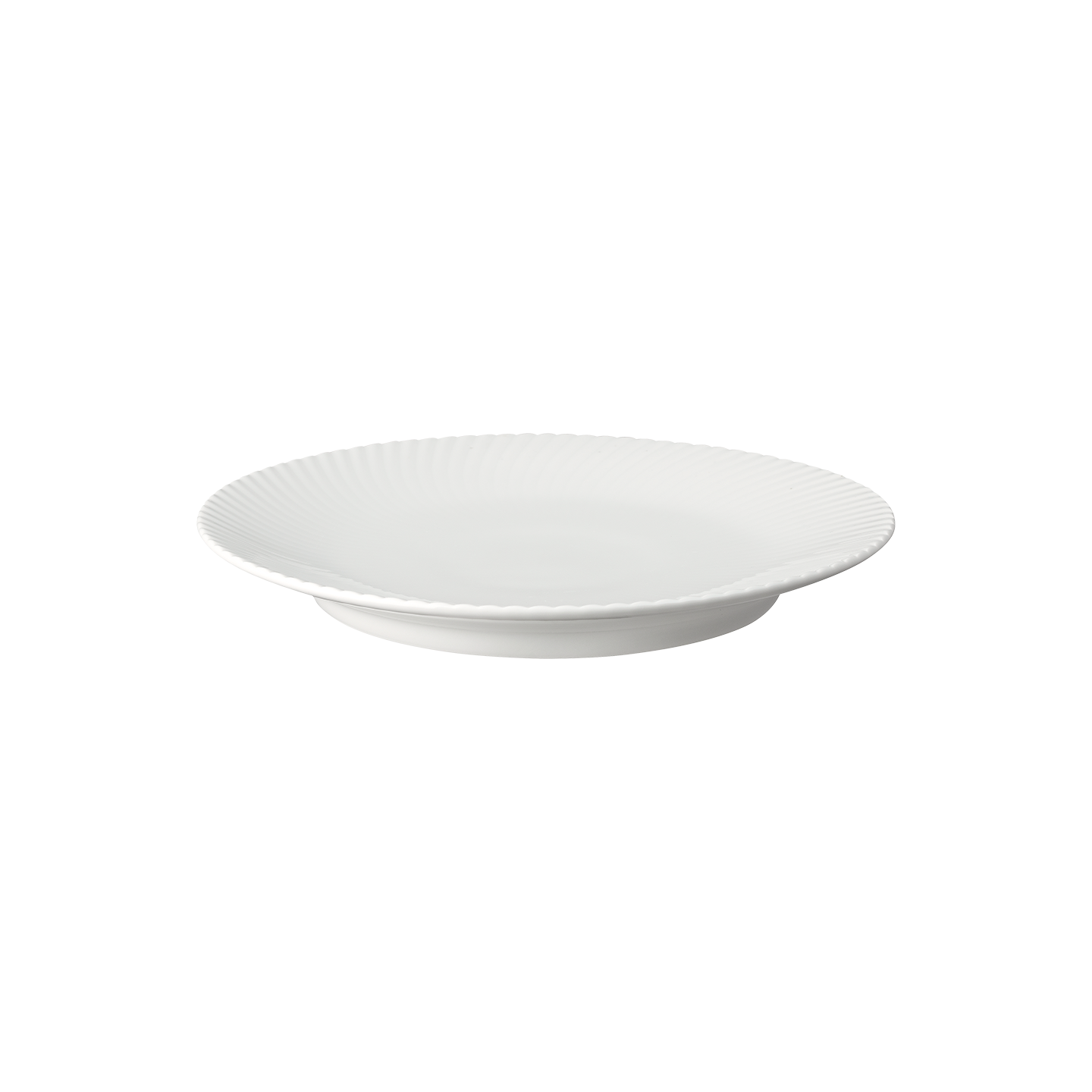 Arc White Medium Plate