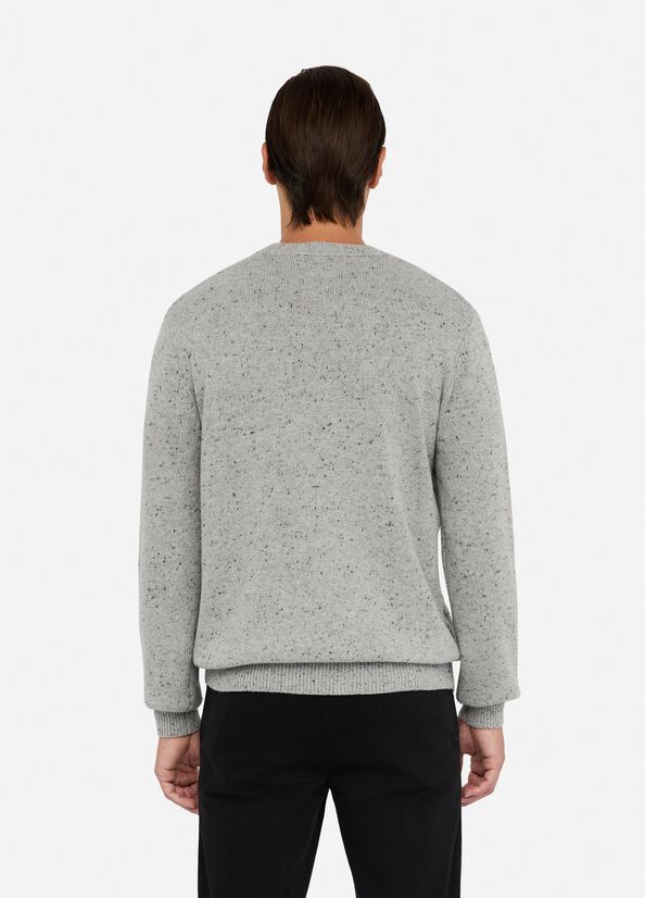 Maglia in lana a trecce