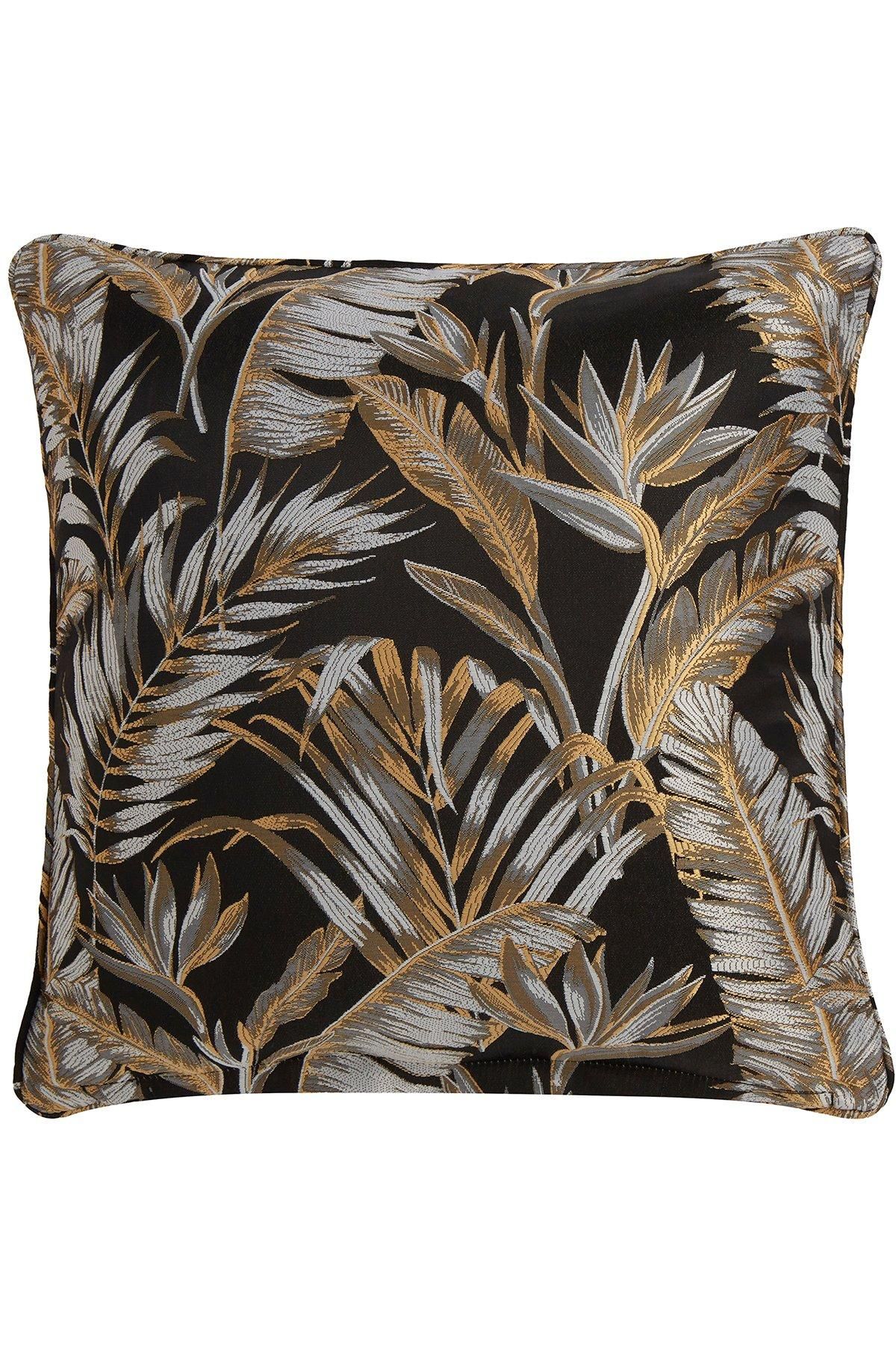 Laurence Llewelyn-Bowen Paradise Palm' Jacquard Palm Leaf Filled Cushion
