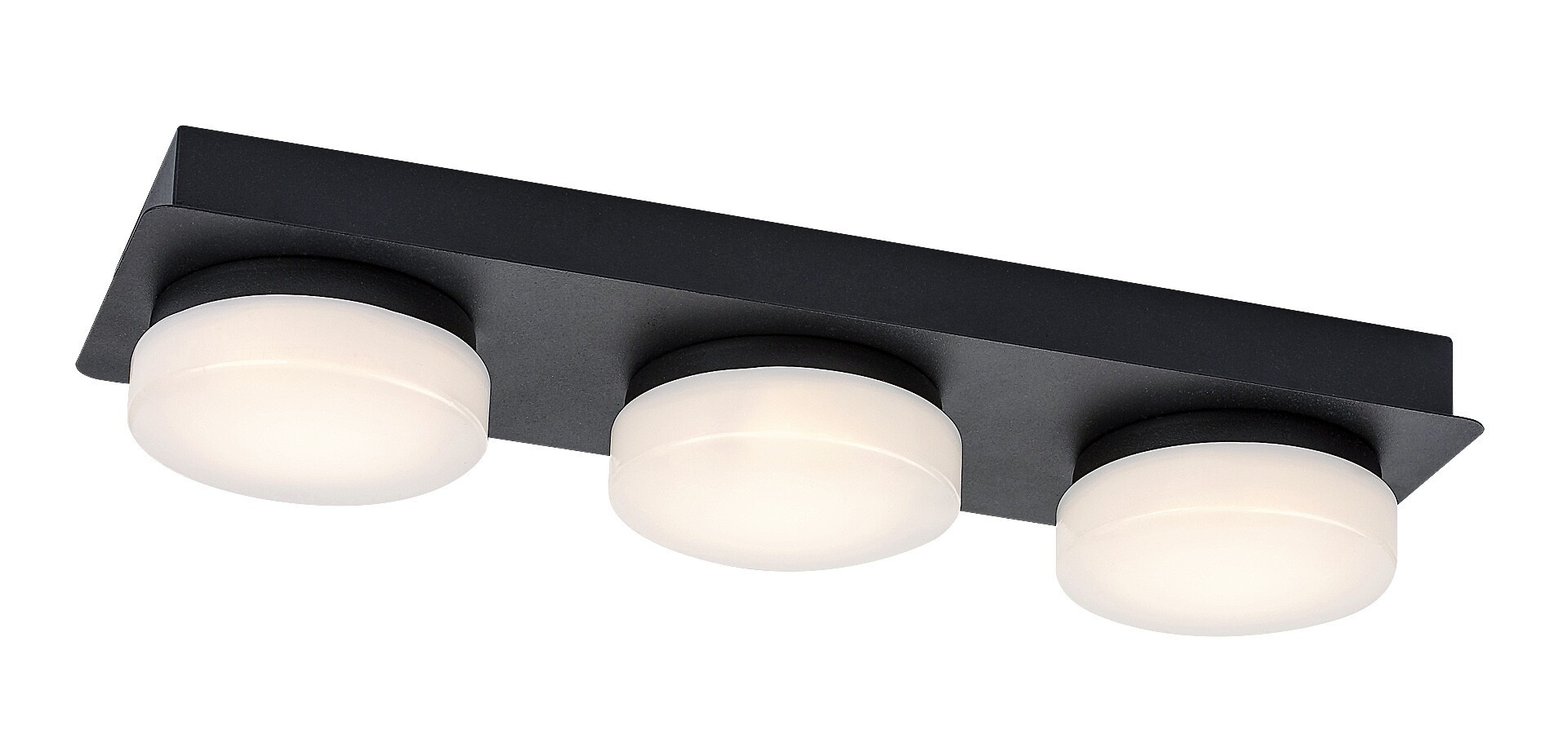 Kinkiet Attichusczarny LED 1x18W 1700lm wym:5x43x7cm IP44 Rabalux
