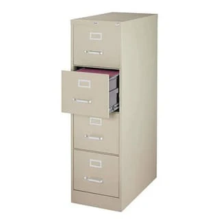 Hirsh 25 Deep 4-drawer Letter-size Commercial Vertical File Cabinet
