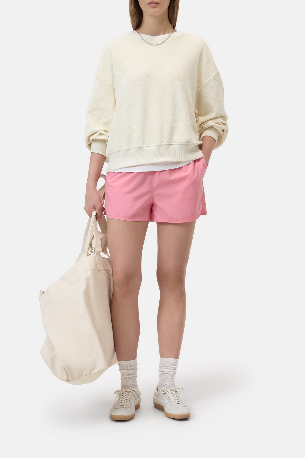 Relaxed Sweatshirt aus Baumwolle