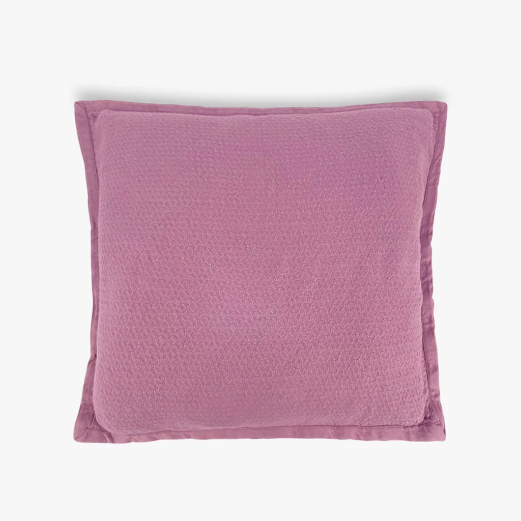 Capa de Almofada Stonewash Malva VICENZA