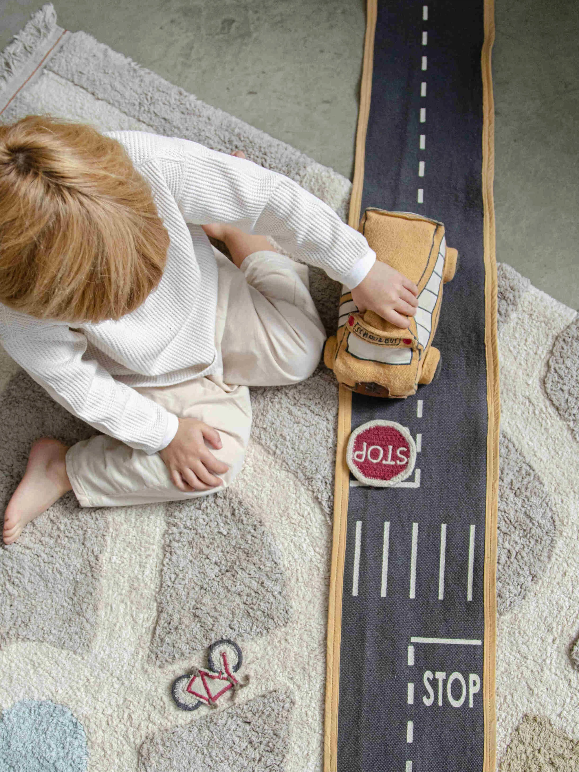 Spielzeug-Set Schulbus