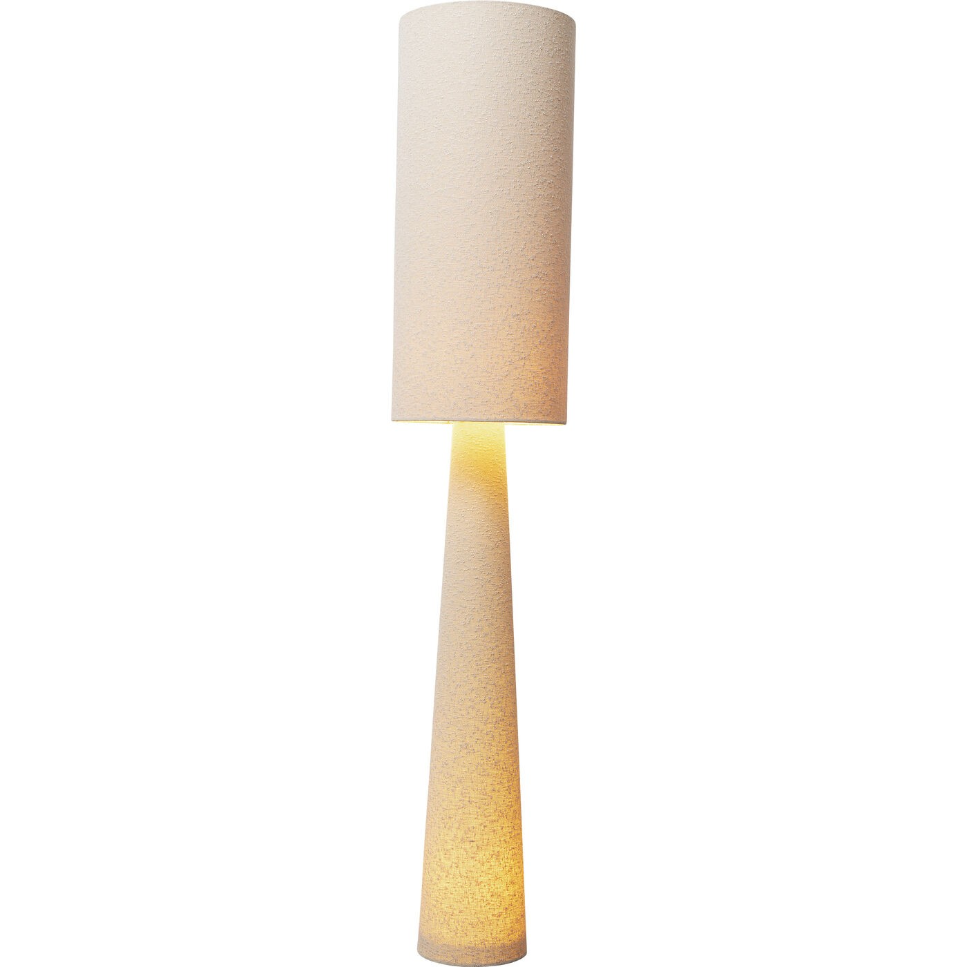 Vloerlamp Marleen Boucle 190cm beige Kare Design