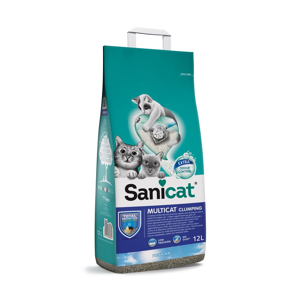 Sanicat Multicat Clumping Cat Litter