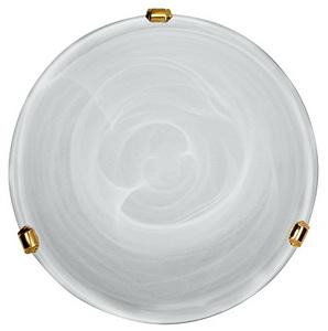 Plafonzłoto-biały okrągły 30cm DUNA 1xE27x40W IP20 Candellux