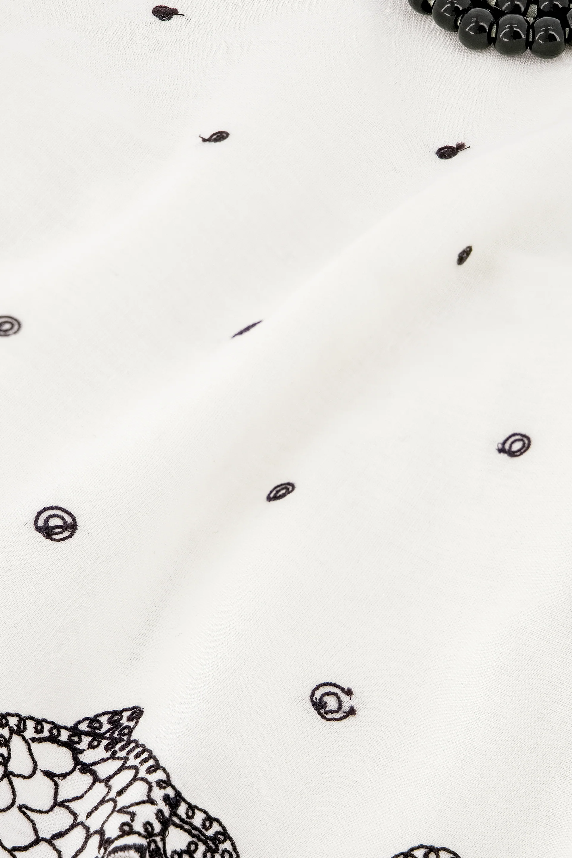 Tyler Top | Cosy White/Black