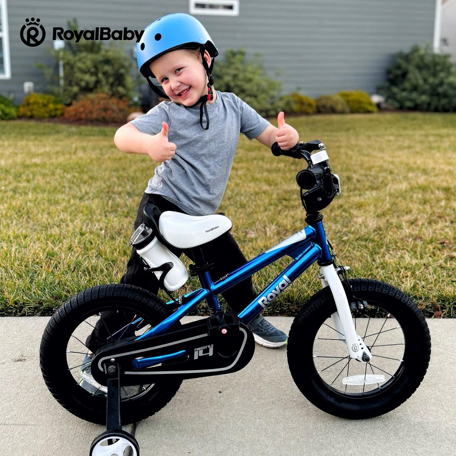 RoyalBaby Kids Bike with Dual Handbrake for Beginners,12 14 16 18 20 Inch Bicycle for Boys & Girls Ages 3-10 Years