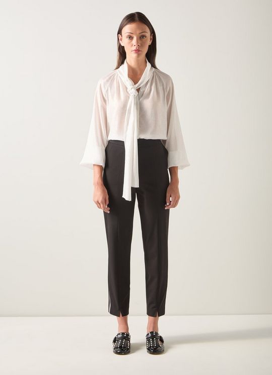 LKB LONDON Zig Sliver Silm Cigarette Trousers