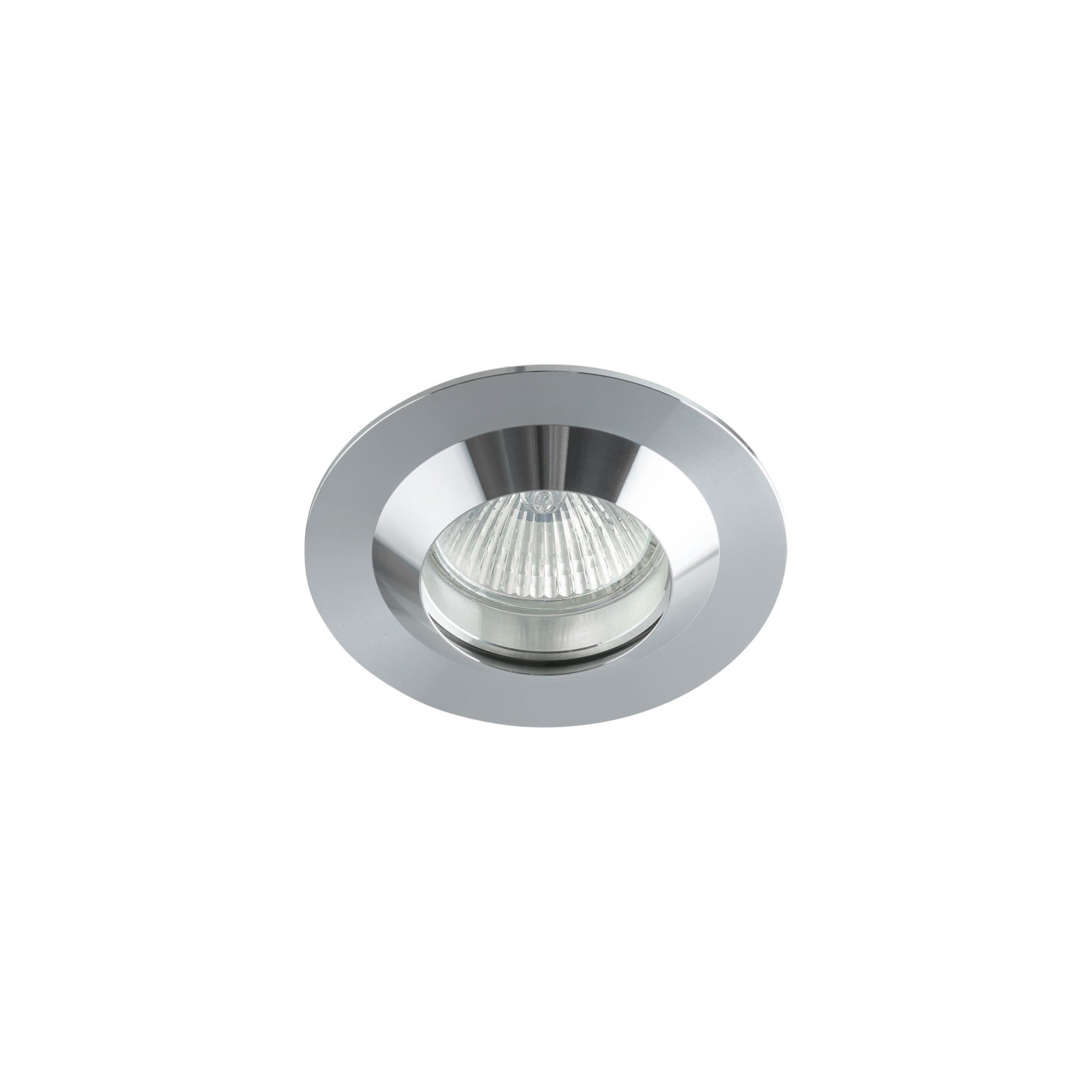 Oprawa wpuszczana oczko okrągła satyna 10cm VEZUVI 1xGX5.3x50W IP20 Italux