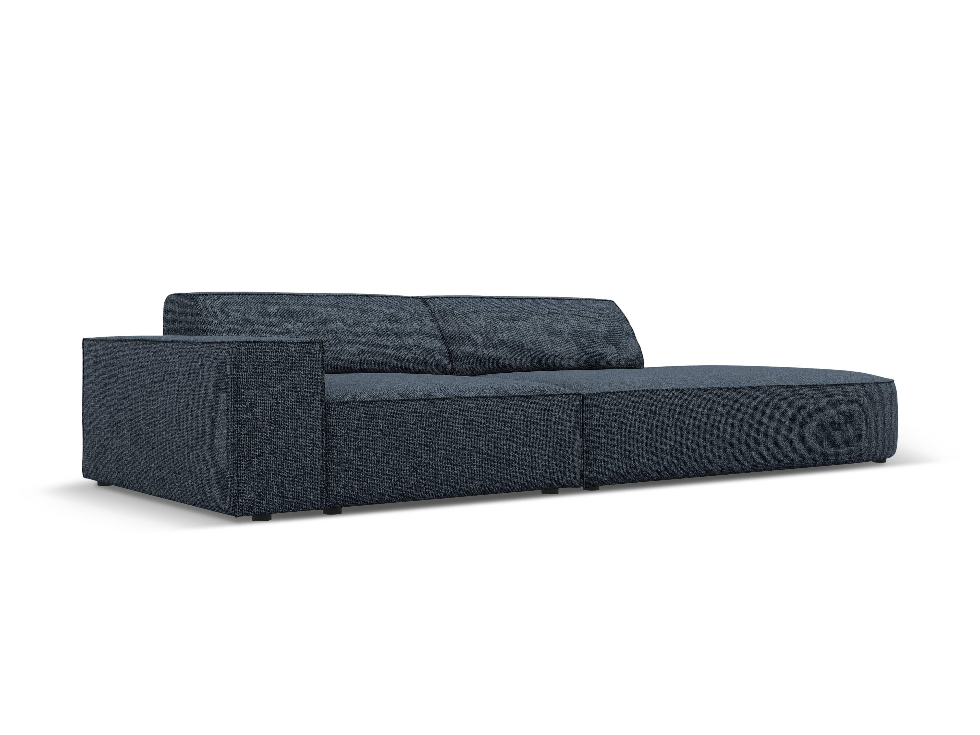 3-zitsbank Jodie rechts chenille afgerond