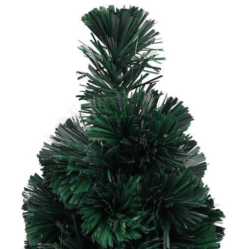 NNEVL Artificial Slim Christmas Tree with Stand 64 cm Fibre Optic