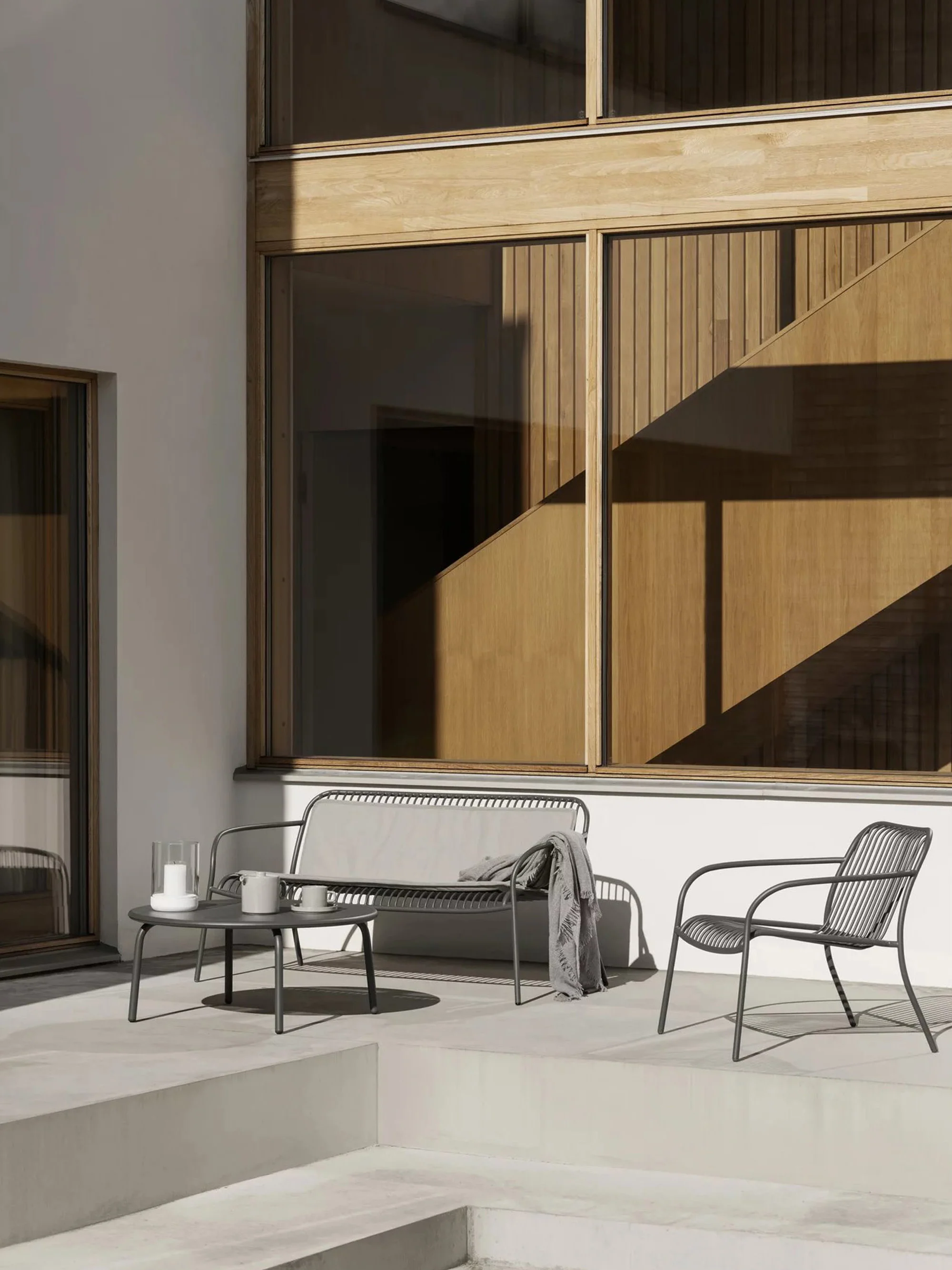 Wolldecke Sharkskin aus Merinowolle