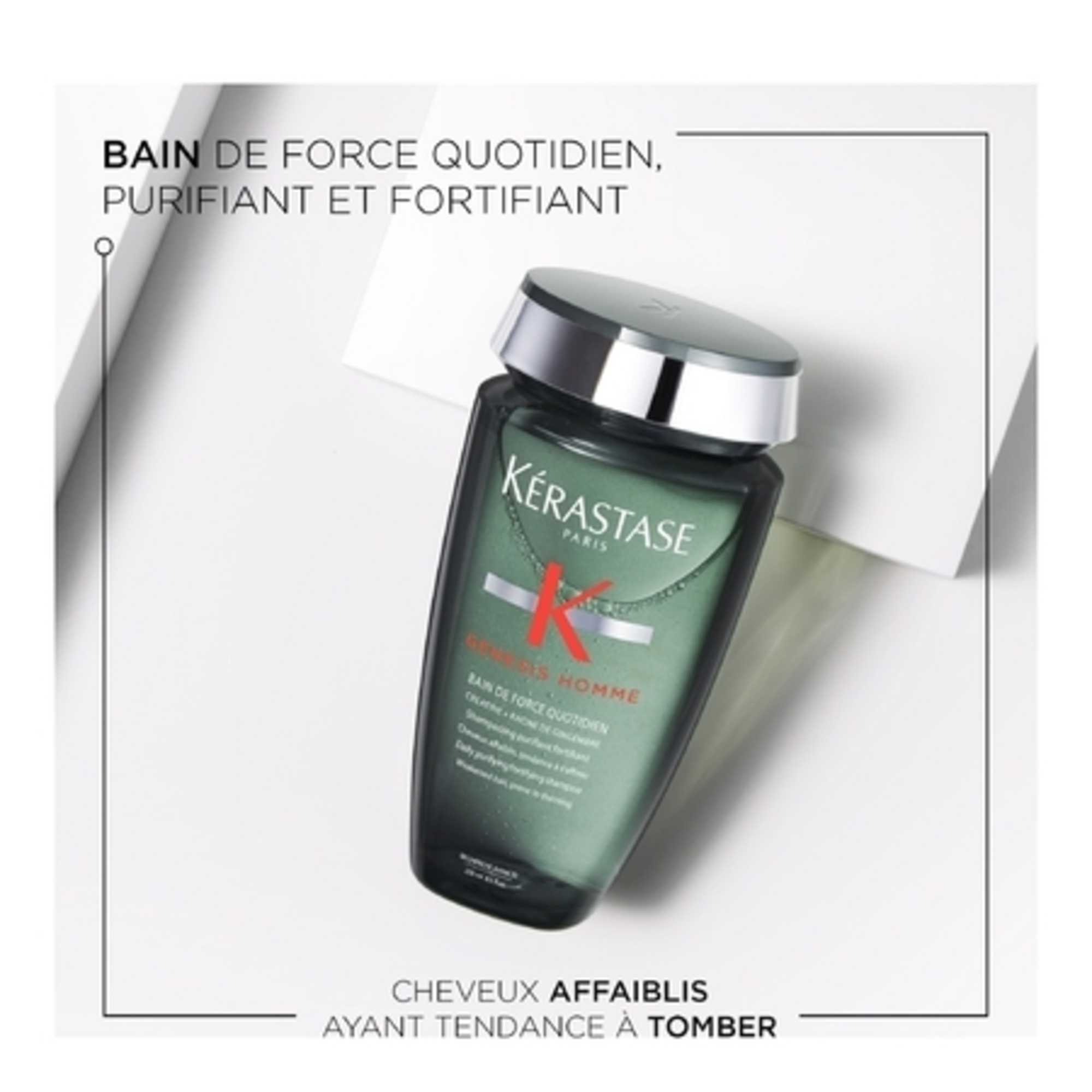 GENESIS HOMMEShampoing bain de force quotidien