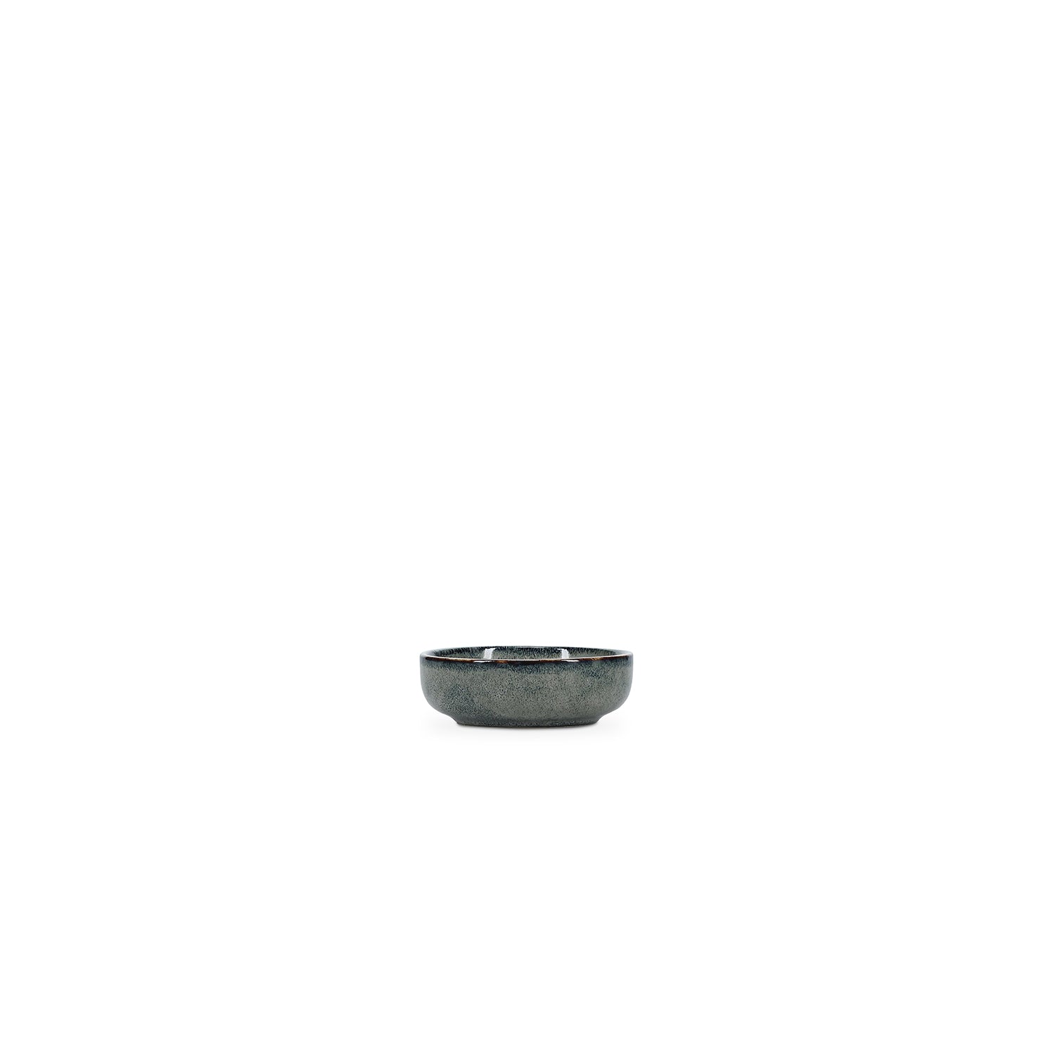 Salt & Pepper - Kom 9xH3cm groen/blauw Meridian - Set van 4