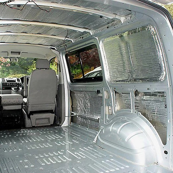 Isolant thermiqueautocollant 100% aluminium (10m x 60cm). Caravanes, entrepôts, maisons, locaux de stockage, portails