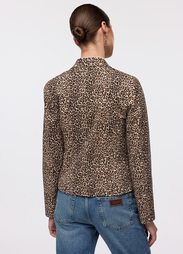 Blazer animalier