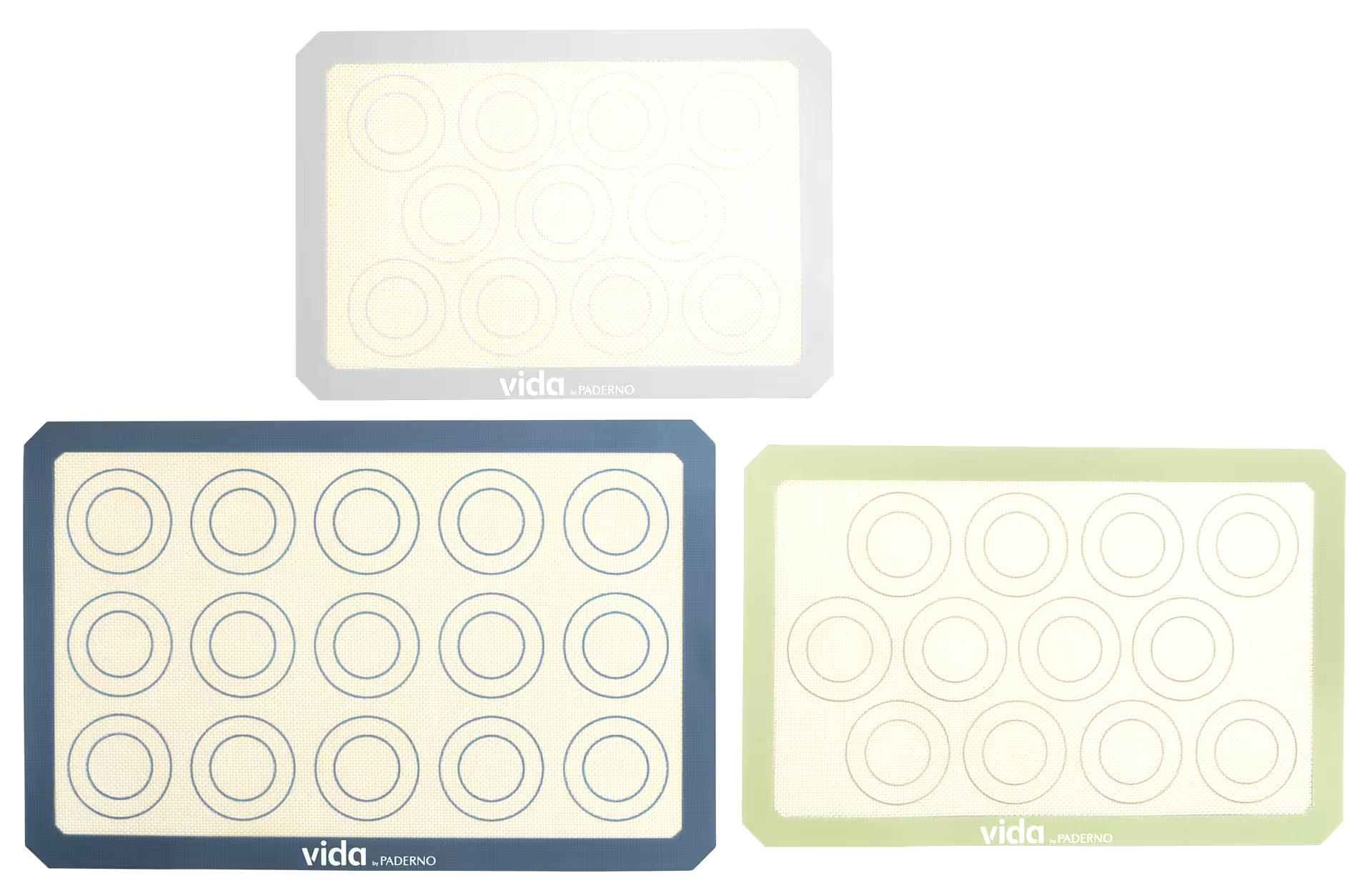 Vida by PADERNO Silicone Non-Stick Baking Sheets, 3-pk