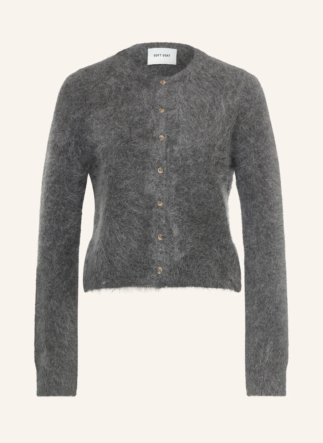 SOFT GOAT Strickjacke aus Alpaka