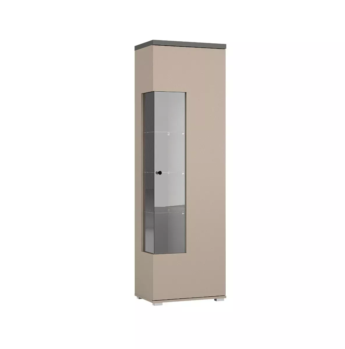 Witryna wysoka SERIO 1D P/L 55cm congo/antracyt