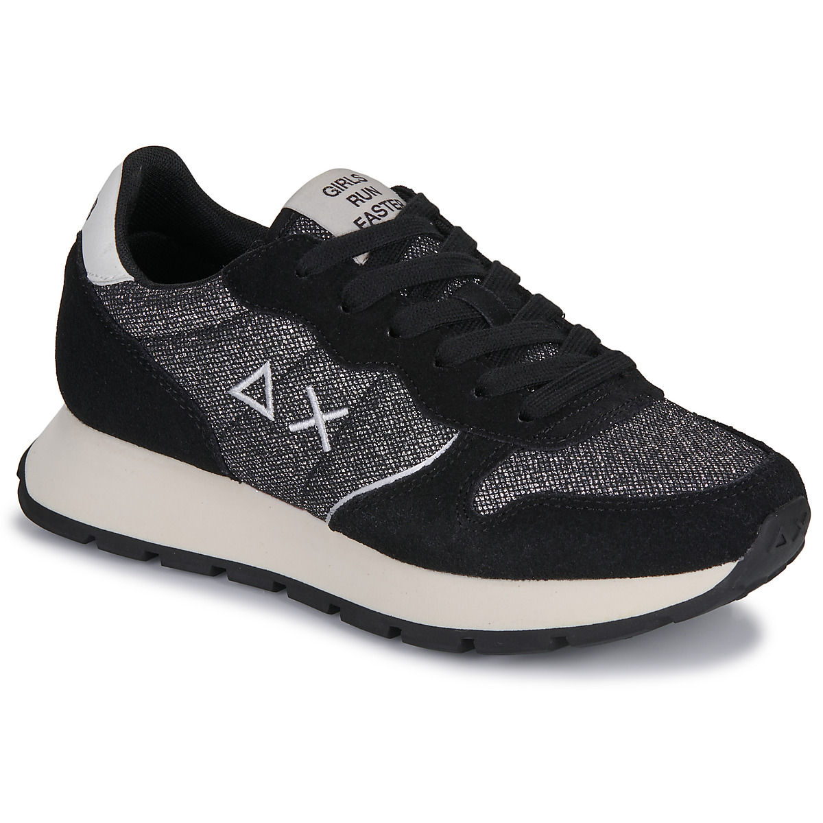 Sun68 - ALLY GLITTER TEXTILE - Black