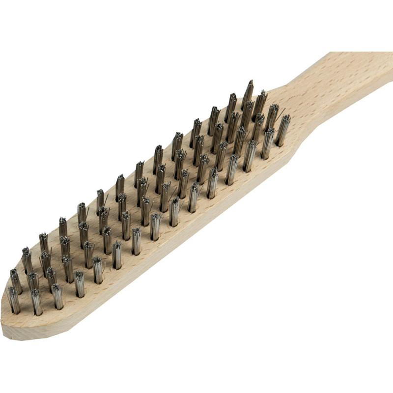 Brosse en acier inoxydable 4 rangs CONNEX