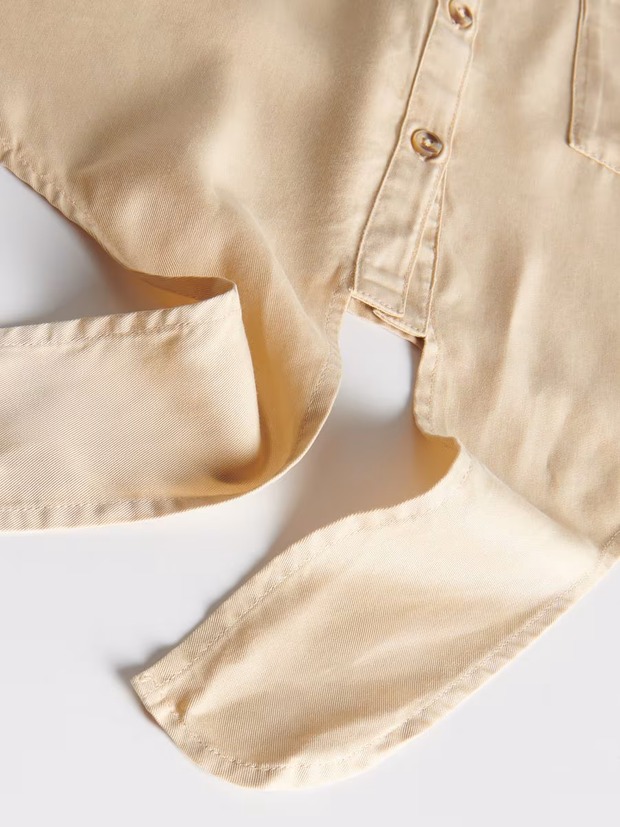 Shirt With Tie Detail