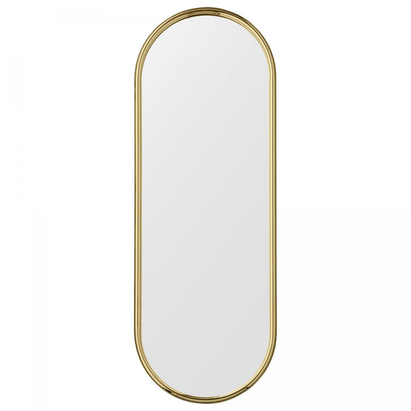 ANGUI - Miroir mural ovale large H108xL39cm