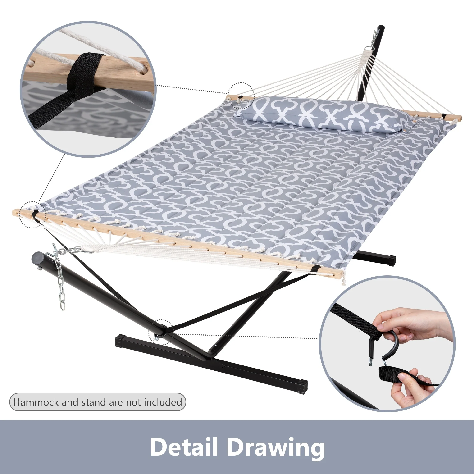 Hammock Balance Ropes for Hammock with Stand