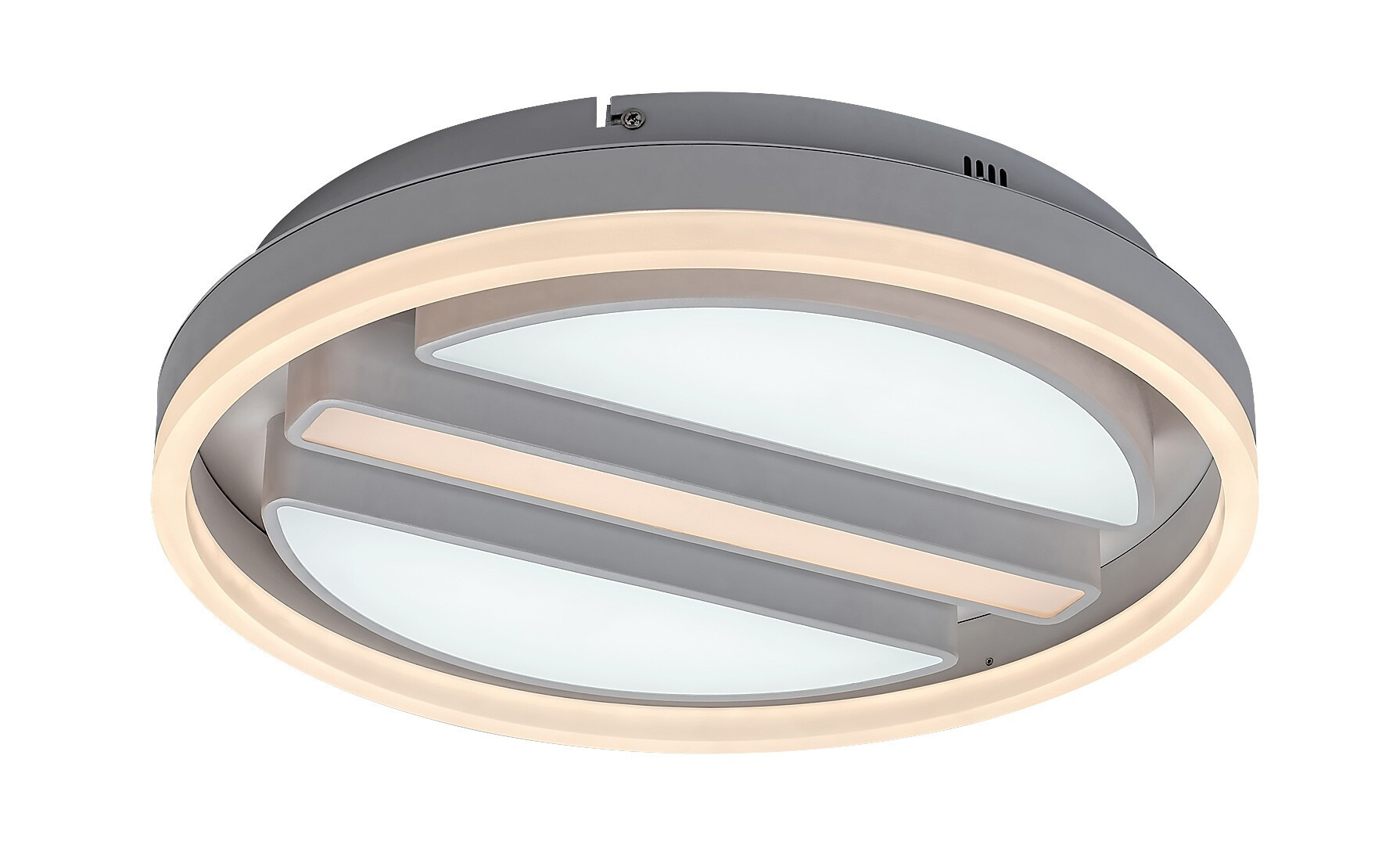 Plafon Gremin z pilotem okrągły biały LED 1x55W 40cm 2750lm IP20 Rabalux