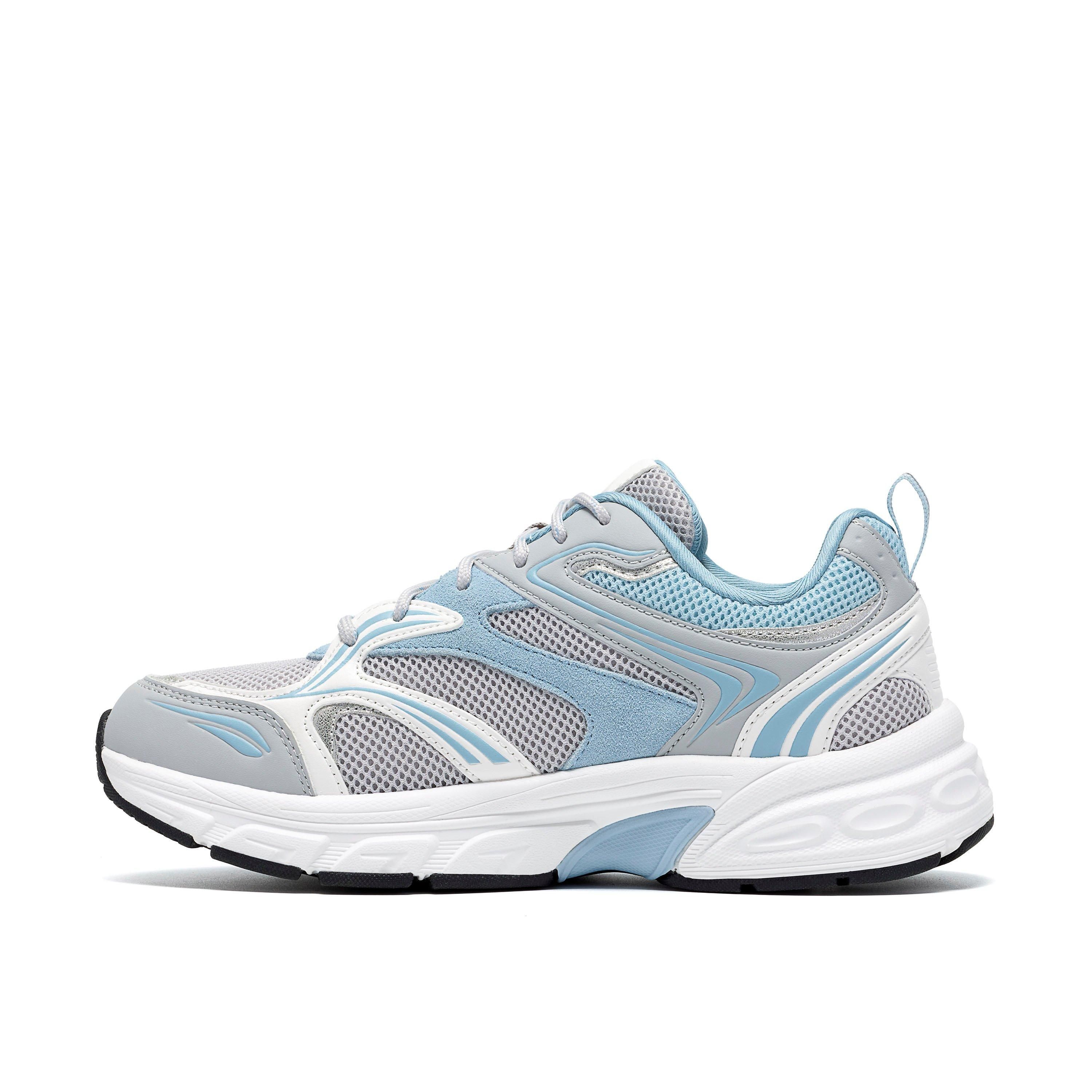 Clarks Axcel Walk Light Blue Combination Trainers