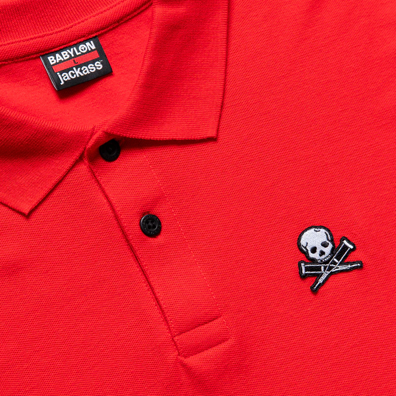 Babylon x Jackass Polo - Rugby Red